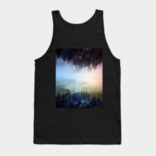 Misty forest , Foggy forest , final fantasy, wanderlust art Tank Top